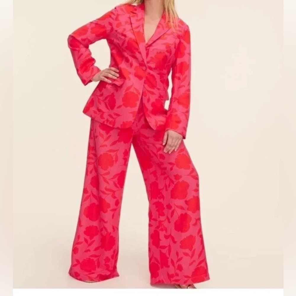 Floral Red Women's Pantsuit - Kate Spade Target colab